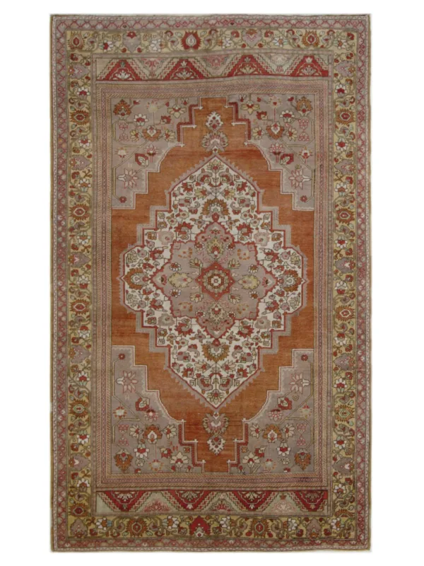Anatolian Hand Knotted Rust 6x10