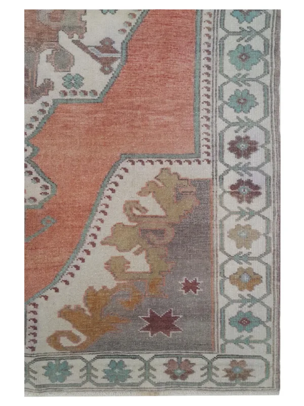 Anatolian Hand Knotted Rust 5x8 - Image 3