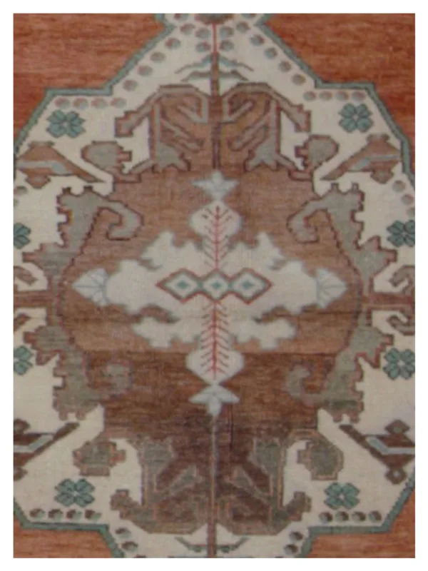 Anatolian Hand Knotted Rust 5x8 - Image 4