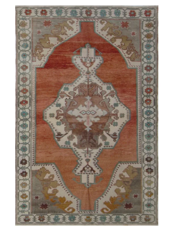 Anatolian Hand Knotted Rust 5x8