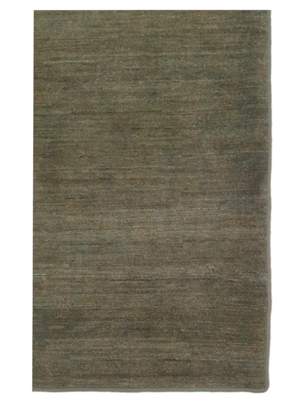 Chobi Hand Knotted Green 4x6 - Image 3