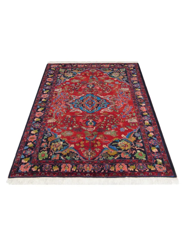 Bakhtiyari Hand Knotted Navy 6x9 - Image 2