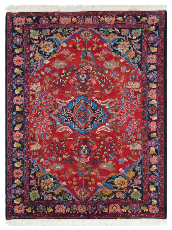 Bakhtiyari Hand Knotted Navy 6x9