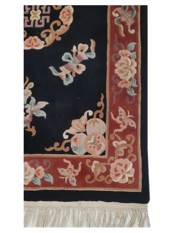 Tufted Hand Tufted Black 4x6 - Image 6